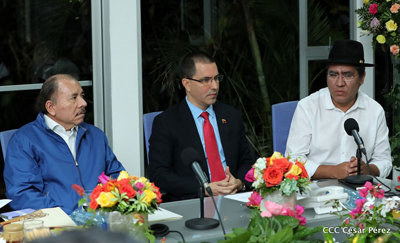 reunion-alba-nicaragua-daniel-ortega-rosario-murillo